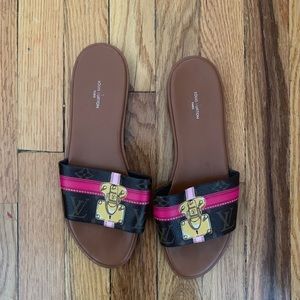 Louis Vuitton slides